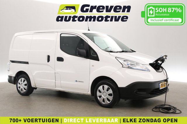 Nissan e-NV200 - Business 40 kWh | Snelladen | SOH 87% | Airco | Cruise | Camera | Navi | 2xSchuifdeur | Stoel/stuurverw.