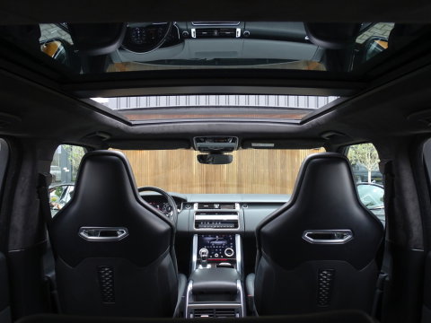 Land Rover Range Rover Sport 5.0 V8 576PK SC SVR SVO / Quicksilver RVS / Alcantara / carbon