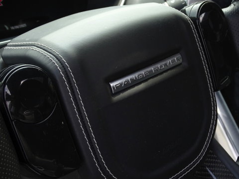 Land Rover Range Rover Sport 5.0 V8 576PK SC SVR SVO / Quicksilver RVS / Alcantara / carbon