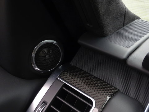 Land Rover Range Rover Sport 5.0 V8 576PK SC SVR SVO / Quicksilver RVS / Alcantara / carbon