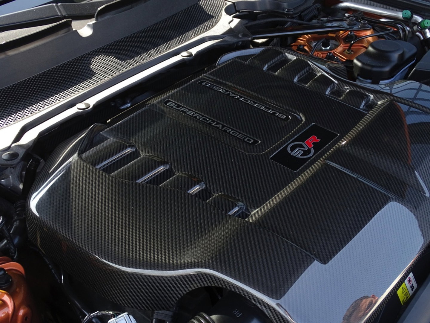 Land Rover Range Rover Sport 5.0 V8 576PK SC SVR SVO / Quicksilver RVS / Alcantara / carbon
