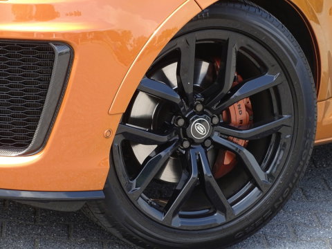 Land Rover Range Rover Sport 5.0 V8 576PK SC SVR SVO / Quicksilver RVS / Alcantara / carbon