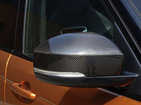 Land Rover Range Rover Sport 5.0 V8 576PK SC SVR SVO / Quicksilver RVS / Alcantara / carbon