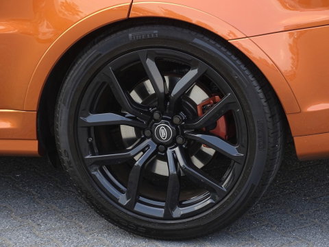 Land Rover Range Rover Sport 5.0 V8 576PK SC SVR SVO / Quicksilver RVS / Alcantara / carbon