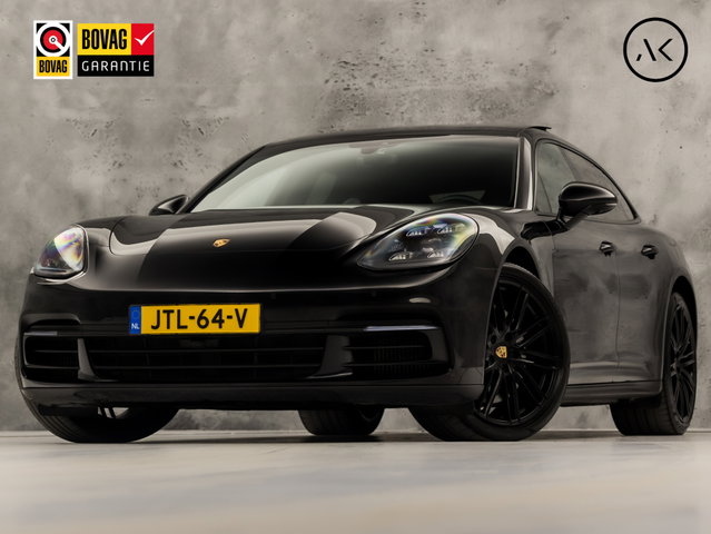 Porsche Panamera - Sport Turismo 2.9 4 E-Hybrid 463Pk (PANORAMADAK, 1E EIGENAAR, SPORTSTOELEN, DEALER ONDERHOUDEN, SPORT CHRONO PAKKET, 18 WEGS SPORTSTOELEN, LEDER DASHBOARD, STUURVERWARMING, STOEL VERWARMING/KOELING, NIEUWSTAAT)