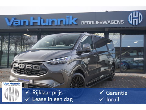 Ford Transit Custom 320L 2.5 PHEV Hybride 233PK JWR EDITION PRIJS INCL. BPM !! 13" Navi, Adap. Cruise, Camera, 19" LM, Trekhaak!! NR. HYB015
