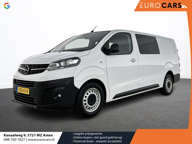 Opel Vivaro - 2.0 CDTI L3H1 145PK Dubbele Cabine Edition Airco Navigatie Trekhaak Carplay