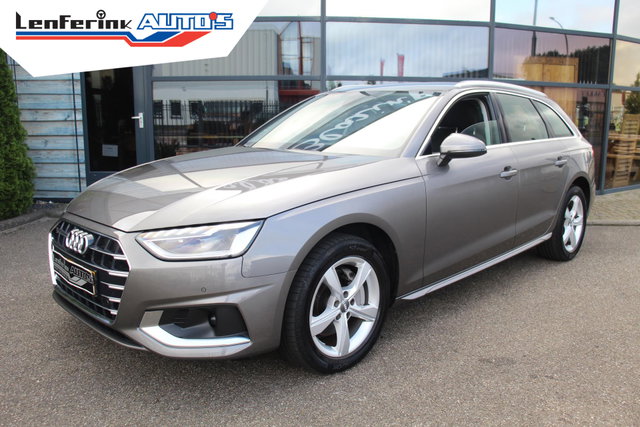 Audi A4 - Avant 40 TDI Launch edition Sport 190pk acc-lane assist sportstoelen ledverlichting keyless-go auto-grootlicht pdc v+a allu inlegdelen virtual cockpit schakelpaddels electrische achterkep