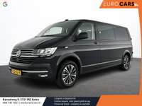 Volkswagen Transporter - 2.0 TDI L2H1 Dubbele Cabine Highline Automaat Navigatie Carplay Parkeersensoren Trekhaak Adaptive Cruise control 6-zits