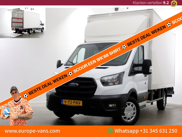 Ford Transit - 350 2.0 TDCI 130pk RWD L4H1 Trend Bakwagen met laadklep 02-2024