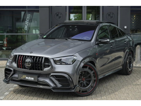 Mercedes-Benz GLE Coupé GLE450d AMG 390pk Brabus Rocket 900 Panoramadak *BTW* Trekhaak Night pakket Widescreen Luchtvering 1e eigenaar! 24" LMV