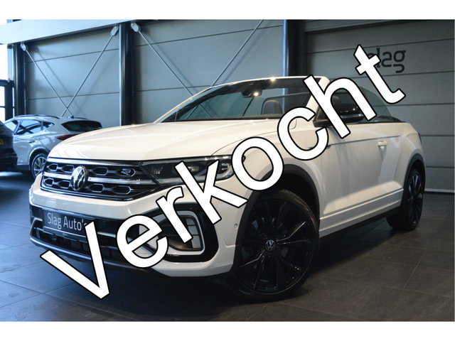 Volkswagen T-Roc - Cabrio 1.5 TSI 3X R-LINE Black Style leer camera trekhaak !!