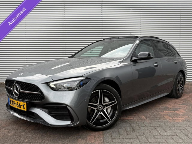 Mercedes-Benz C-Klasse - Estate 300 e AMG Line|Pano|Led|Cruise|2022|Facelift Nieuw Model|Eerste Eigenaar|Vol Opties|Perfecte Staat|Nightpakket