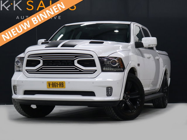 Dodge Ram 1500 - 5.7 V8 4x4 Crew Cab Laramie [TREKHAAK, CAMERA, STOELVERWARMING/VENTILATIE, ELEKTRISCH VERSTELBARE STOELEN, BLUETOOTH, STUURVERWARMING, CRUISE, LPG, NIEUWSTAAT]