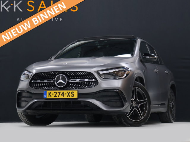 Mercedes-Benz GLA - 250 e AMG Business Solution [SCHUIFKANTELDAK, TREKHAAK, CAMERA, PDC, CRUISE, STOELVERWARMING, DIGITAL DASH, ELEKTRISCH VERSTELBARE STOELEN, ELEKTISCHE ACHTERKLEP, NIEUWSTAAT]