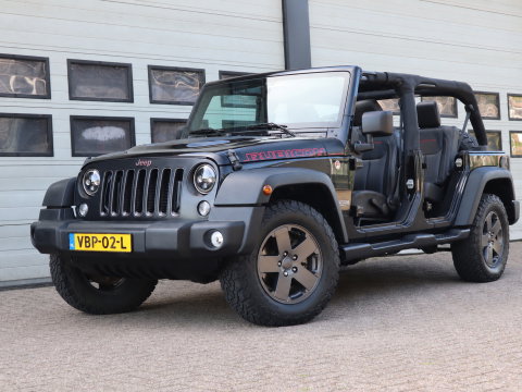 Jeep Wrangler 2.8 CRD 200pk Euro 6 Rubicon Recon - Grijs kenteken - LED - Trekhaak - Airco