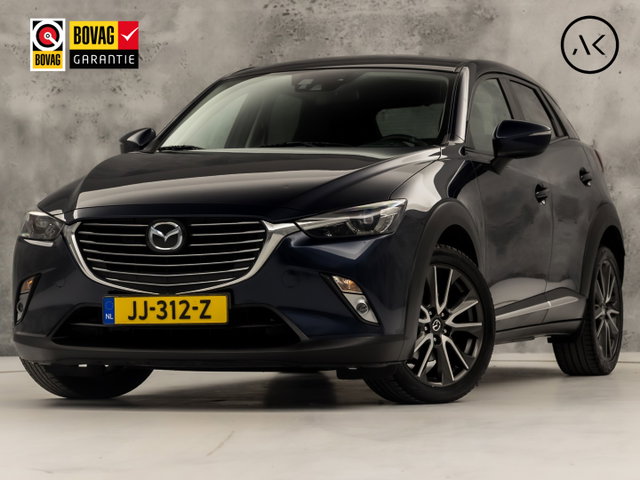 Mazda CX-3 - 2.0 SkyActiv-G 120 GT-M (NAVIGATIE, CLIMATE, CAMERA, LEDER, STOELVERWARMING, BOSE AUDIO, SPORTSTOELEN, GETINT GLAS, ADAPTIVE CRUISE, NIEUWSTAAT)