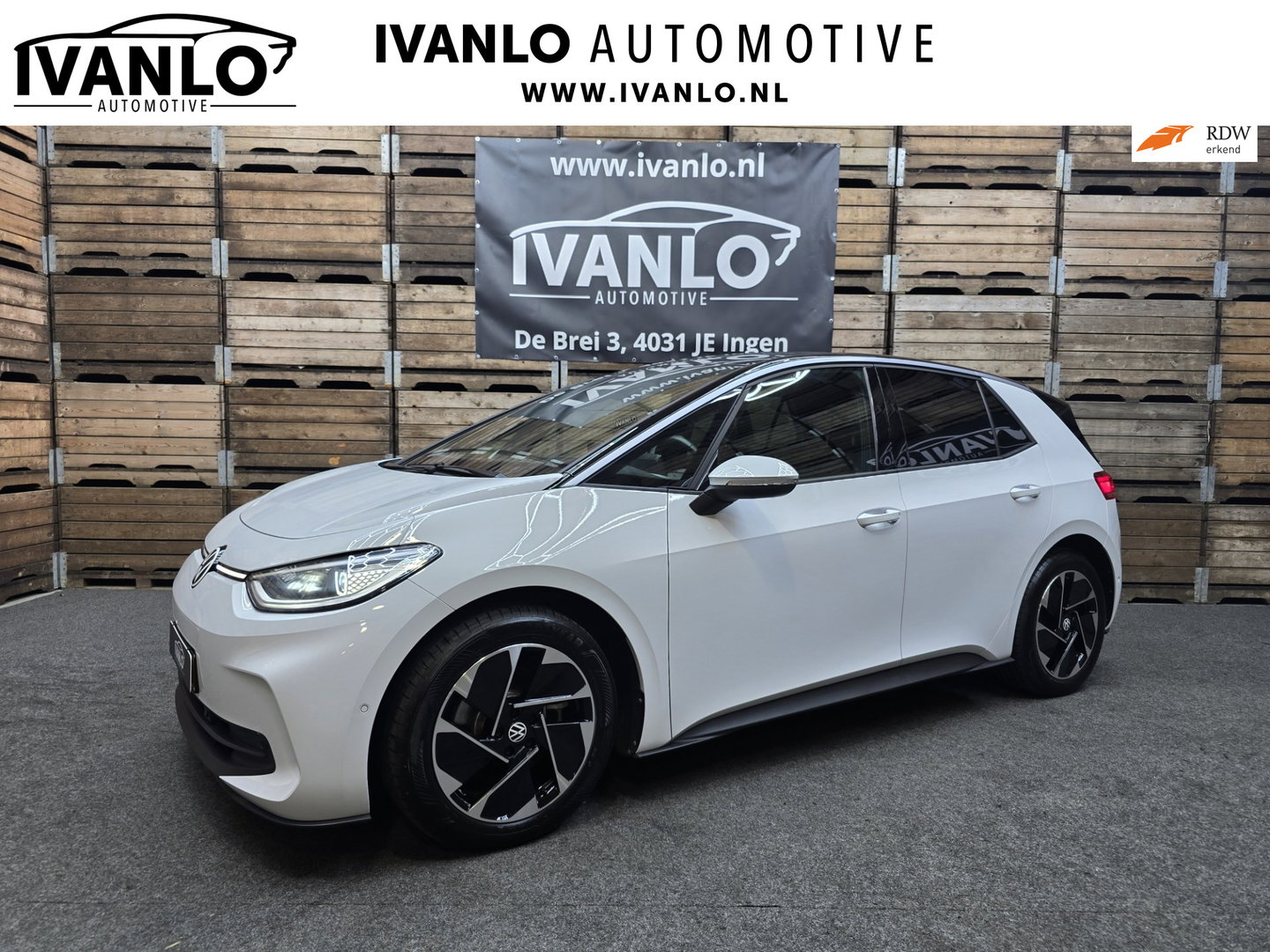 Volkswagen ID.3 Pro Business 59 kWh IQ FL Camera Sfeer PDC HUD El stoelen 18"LM