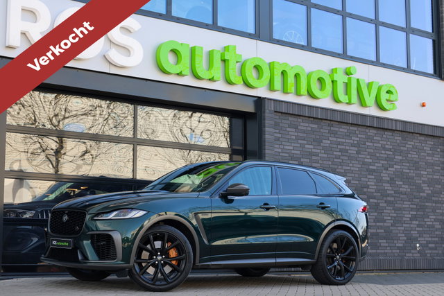 Jaguar F-PACE - 5.0 V8 S/C AWD SVR | UNIEK! | DEALER ONDH | COBRA EXHAUST | STOELKOELING | 360 | HUD |