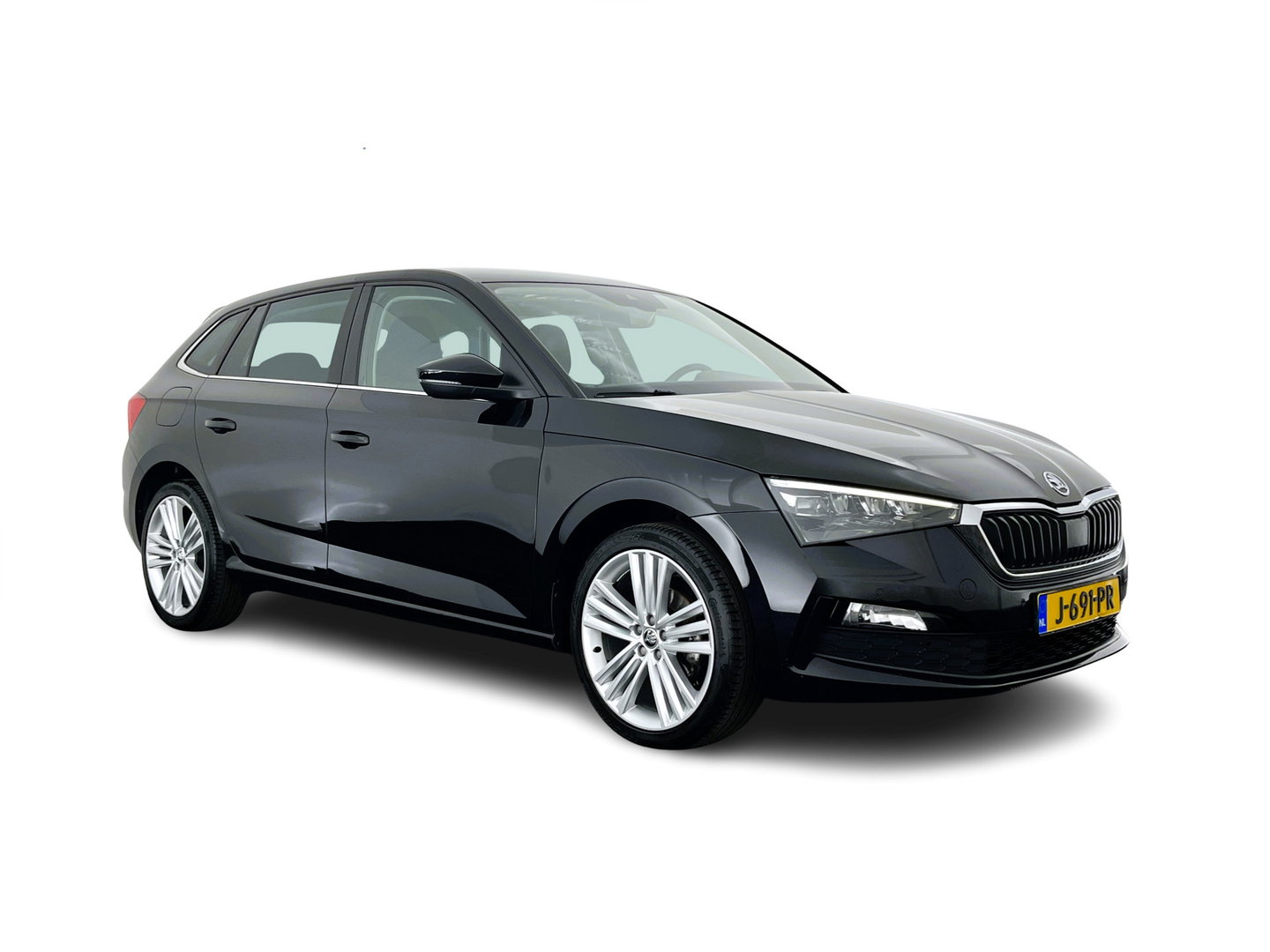 Škoda Scala 1.0 TSI Business Edition (INCL.BTW) Aut. *FULL-LED | DIGI-COCKPIT | HEATED-COMFORTSEATS | CARPLAY | LANE-ASSIST | NAVI-FULLMAP | ECC | PDC | CRUISE | 18''ALU*