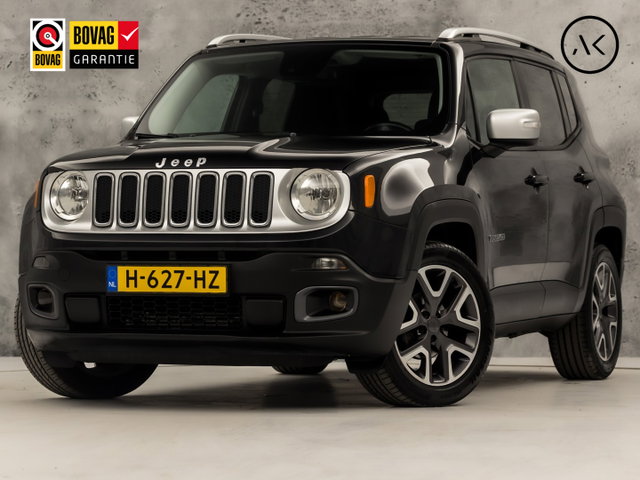 Jeep Renegade - 1.4 MultiAir Sport (NAVIGATIE, CLIMATE, GETINT GLAS, SPORTSTOELEN, CRUISE, KEYLESS, PARKEERSENSOREN, NIEUWSTAAT)