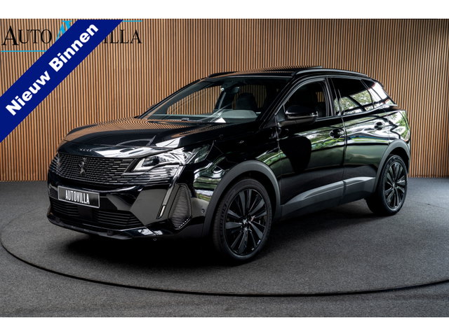 Peugeot 3008 - 1.2 Hybrid 145 GT Black Pack Pano Massage Leer 360° Focal Memory seats Navi PDC Elektr. achterlep Climate C. Cruise C. LM velgen