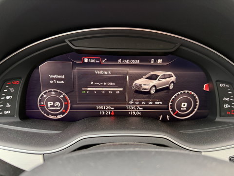 Audi Q7 3.0 TDI V6 272pk automaat quattro / 2 persoons / grijs kenteken / S-Line / euro 6 / vaste prijs rijklaar € 25.950 ex btw / cruise en climate control / leer alcantara