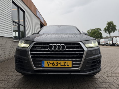 Audi Q7 3.0 TDI V6 272pk automaat quattro / 2 persoons / grijs kenteken / S-Line / euro 6 / vaste prijs rijklaar € 25.950 ex btw / cruise en climate control / leer alcantara