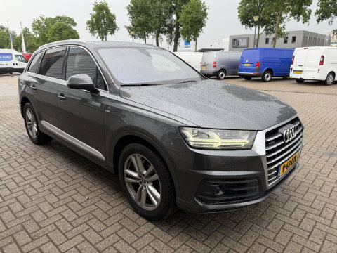 Audi Q7 3.0 TDI V6 272pk automaat quattro / 2 persoons / grijs kenteken / S-Line / euro 6 / vaste prijs rijklaar € 25.950 ex btw / cruise en climate control / leer alcantara