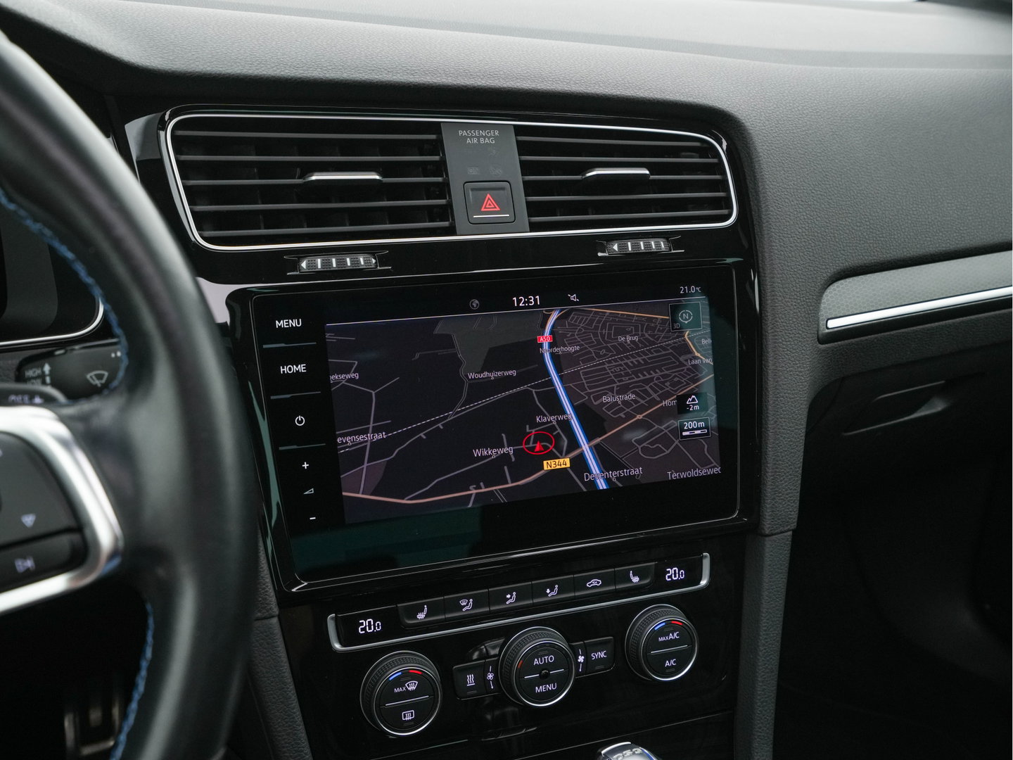 Volkswagen Golf 1.4 TSI PHEV GTE (Plug-in) (INCL-BTW) Aut. *PANO | ADAPTIVE-CRUISE | FULL-LED | DIGI-COCKPIT | BLINDSPOT | HEATED-SPORTSEATS | KEYLESS | NAVI-FULLMAP | AMBIENTLIGHT | SHIFTPADDLES | PRIVACY-GLASS | ECC | PDC | 18''ALU*