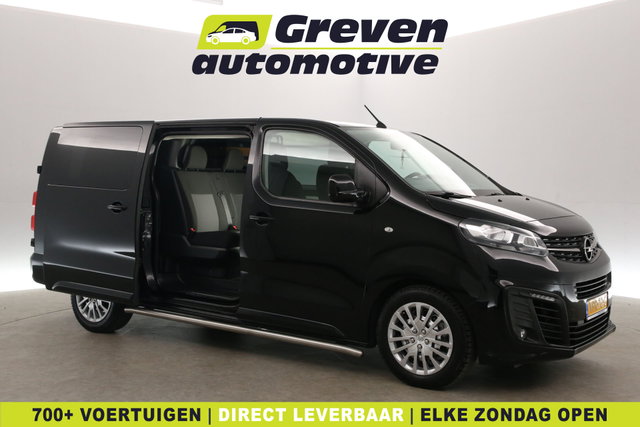 Opel Vivaro - 2.0 BlueHDi 145PK L3H1 | Aut. | Dubbele Cabine | Airco | Camera | Cruise | Trekhaak | Carplay