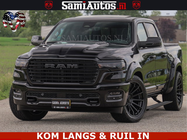 Dodge Ram 1500 - Night Premium | Full Option | De Meest Luxe Pick-Up in zijn Klasse | Comfortabele Dubbele Cabine met Royale 5 Zitplaatsen | BPM vrij | Nu Leverbaar uit Voorraad | Voorraad Nr 2287 - 3384