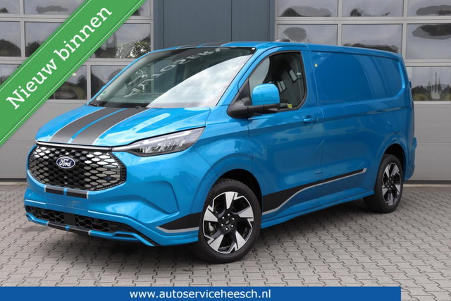 Ford E-Transit Custom - L1H1 SPORT 65 kWh l ELEK. SCHUIFDEUR l B&O SOUND l PRO POWER l FULL OPTION!