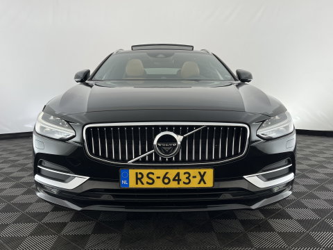 Volvo V90 2.0 D5 AWD Inscription Aut. *PANO | LEATHER | FULL-LED | BOWERS&WILKINS | MEMORY-PACK | BLIS | HEAD-UP | CAMERA | KEYLESS | DIGI-COCKPIT | NAVI-FULLMAP | PRIVACY-GLASS | HEATED/VENTILATED-SPORTSEATS | TOWBAR | 20''
