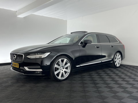 Volvo V90 2.0 D5 AWD Inscription Aut. *PANO | LEATHER | FULL-LED | BOWERS&WILKINS | MEMORY-PACK | BLIS | HEAD-UP | CAMERA | KEYLESS | DIGI-COCKPIT | NAVI-FULLMAP | PRIVACY-GLASS | HEATED/VENTILATED-SPORTSEATS | TOWBAR | 20''