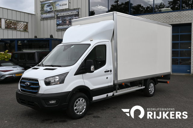 Ford E-Transit - Bakwagen met Dhollandia laadklep Navigatie met camera, Zijdeur