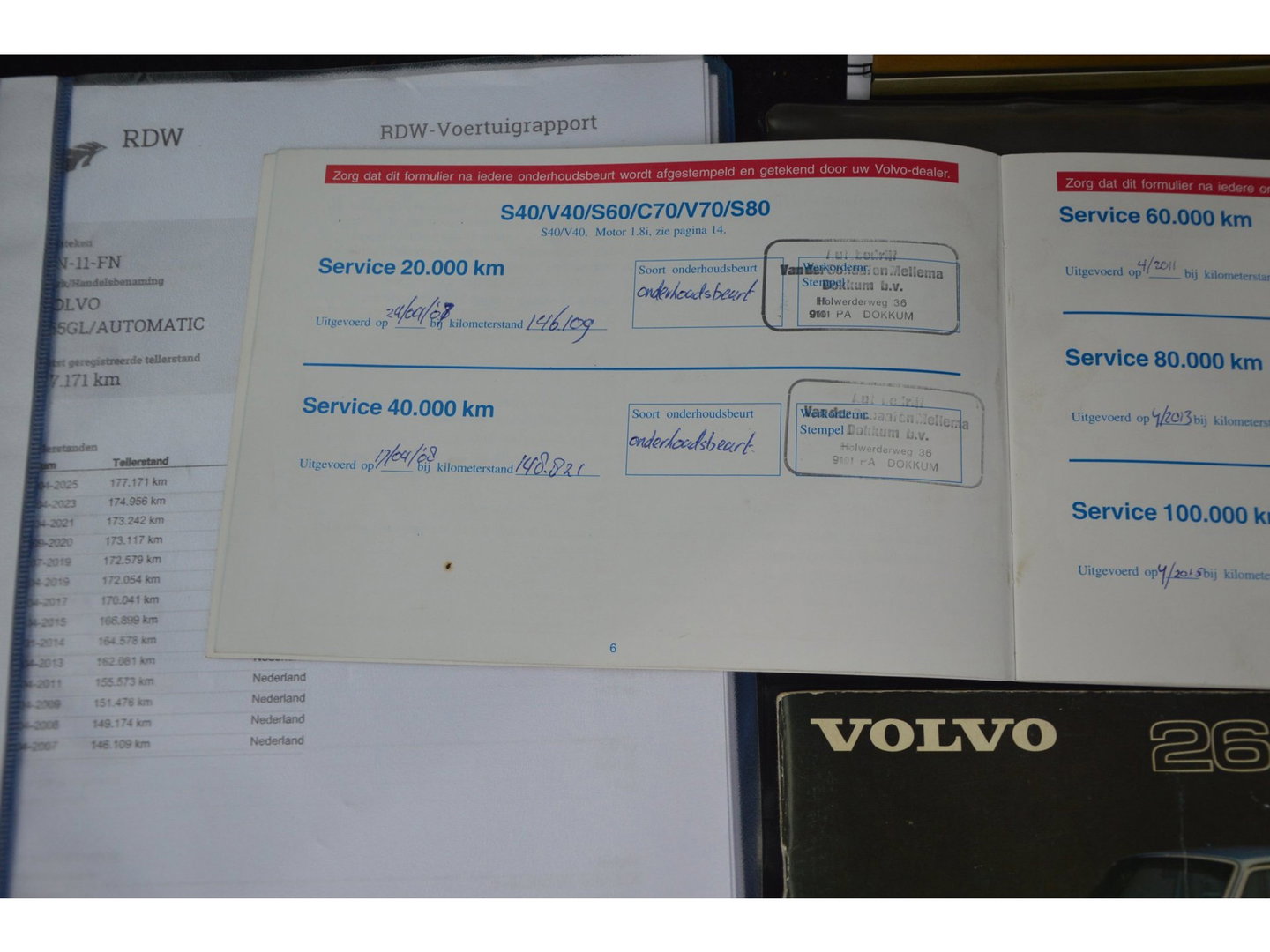 Volvo 265 GL Origineel Nederlands | 7 persoons | Automaat| Derde eigenaar | Leder | Stoelverwarming | UNIEK