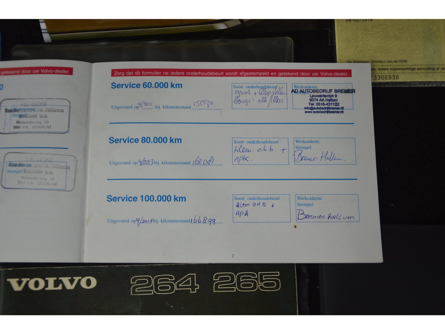 Volvo 265 GL Origineel Nederlands | 7 persoons | Automaat| Derde eigenaar | Leder | Stoelverwarming | UNIEK