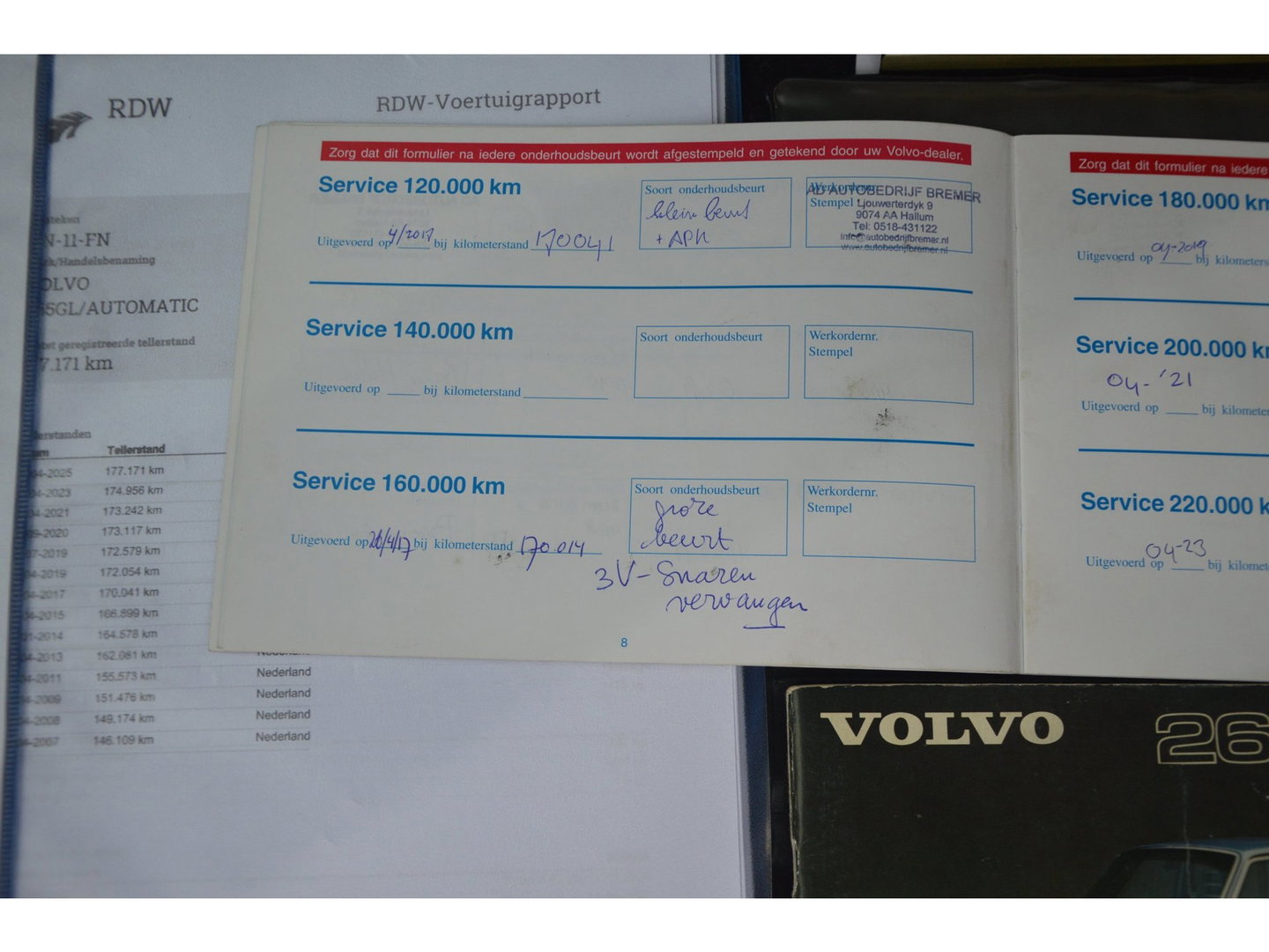 Volvo 265 GL Origineel Nederlands | 7 persoons | Automaat| Derde eigenaar | Leder | Stoelverwarming | UNIEK