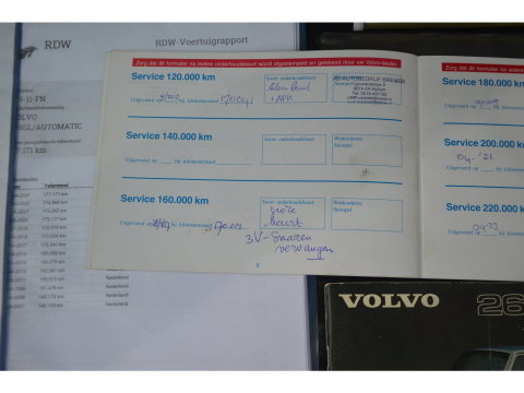 Volvo 265 GL Origineel Nederlands | 7 persoons | Automaat| Derde eigenaar | Leder | Stoelverwarming | UNIEK