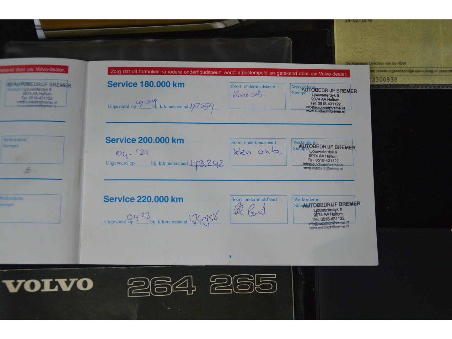 Volvo 265 GL Origineel Nederlands | 7 persoons | Automaat| Derde eigenaar | Leder | Stoelverwarming | UNIEK