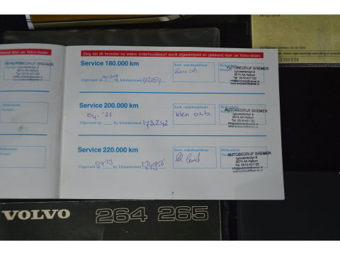 Volvo 265 GL Origineel Nederlands | 7 persoons | Automaat| Derde eigenaar | Leder | Stoelverwarming | UNIEK