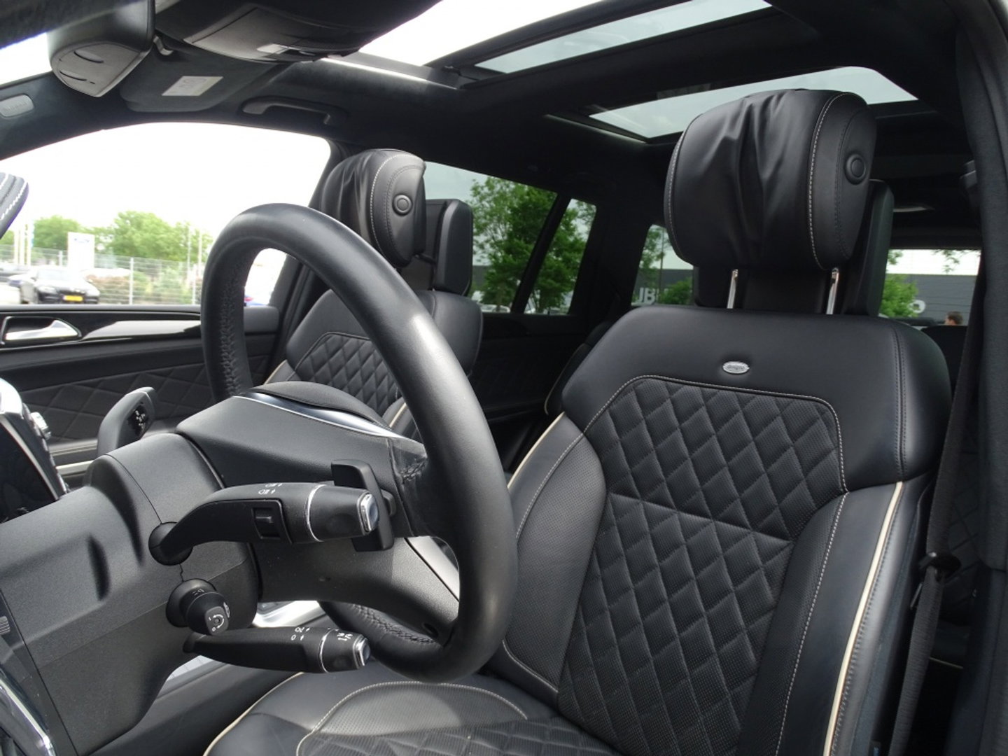 Mercedes-Benz GL-Klasse 500 V8 436PK 4-Matic / Designo / 360° / B&O / 7 Pers / Massage