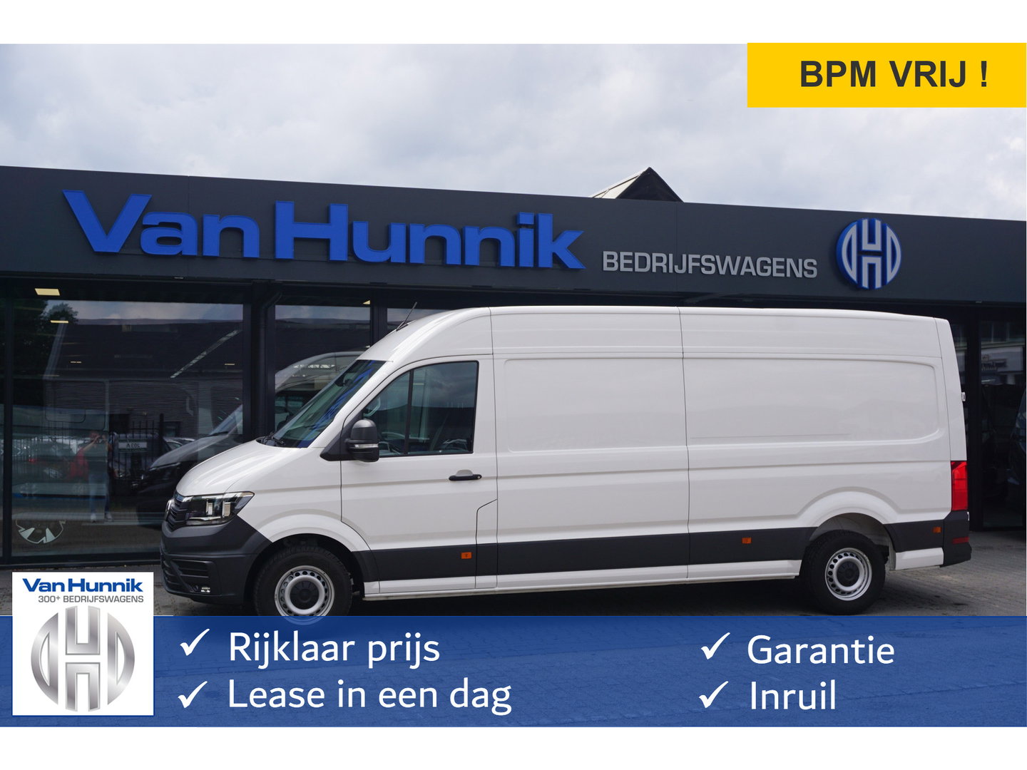 Volkswagen Crafter 35 2.0 TDI 140 L4H3 Airco, Cruise, Gev. Stoel!! NR. N01*