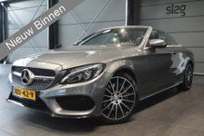 Mercedes-Benz C-Klasse - Cabrio 200 AMG Line navi pdc cruise 19 inch 184 pk !!