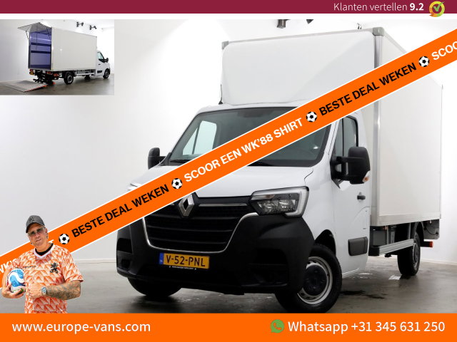 Renault Master - T35 2.3 dCi 145pk Bakwagen met laadklep 11-2023