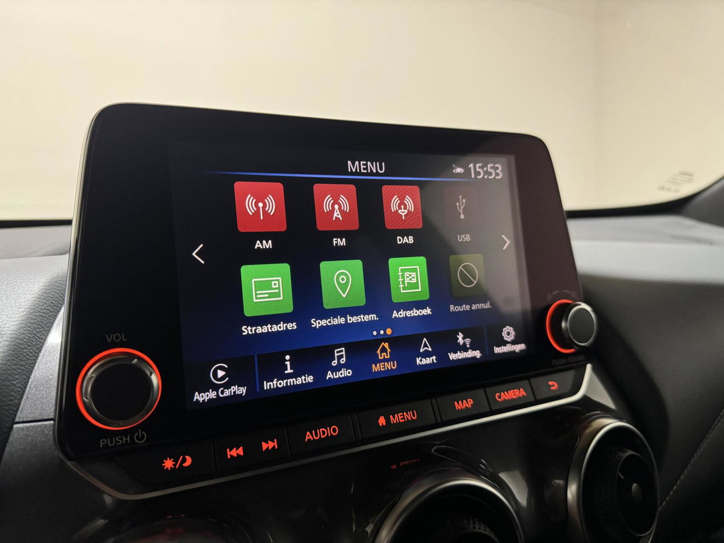 Nissan Juke 1.0 DIG-T Enigma Carplay Camera Stoelv. Trekh.
