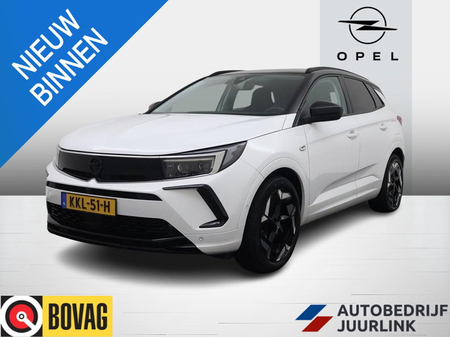 Opel Grandland - 1.6T 300p Plug-In Hybrid 4x4 GSe Winterpakket/ Alcantara/Sportstoelen/Camera/Nav/El.Klep/Led/CarPlay