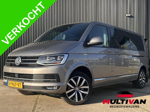 Volkswagen Caravelle 199PK L2H1 DC Highline Transporter BOM VOL | PANO | ELECTRISCHE SCHUIFDEUREN LINKS EN RECHTS | STANDKACHEL MET APP | LED