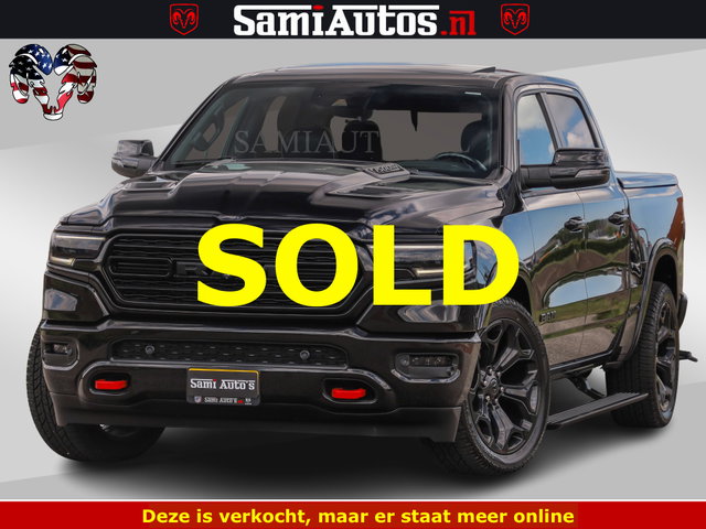 Dodge Ram Pick-Up - BLACK OPS LIMITED 5.7 V8 4x4 | HUD | LUCHTVERING | BOM VOL | CREW CAB | DUBBELE CABINE | 5 PERSOONS | DC |